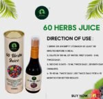 60 Herbs Juice – 500ml | Herbal Multi-Supplement Health Drink with Aloe Vera, Noni, Amla, Ashwagandha, Spirulina, Moringa, Acai Berry & More- (Pack of 1) - Image 4